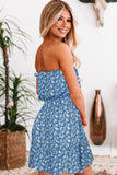 Ditsy Floral Strapless Mini Dress
