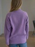 Turtleneck Raglan Sleeve Sweater