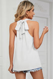 Tied Grecian Neck Tank