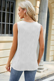 Round Neck Wide Strap Tank