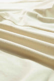 Side Slit Notched Long Sleeve Top