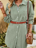 Devine Dropped Shoulder Collared Longline Shirt