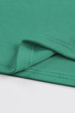 Ribbed Round Neck Cropped Tank