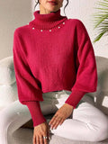 Turtleneck Long Sleeve Sweater