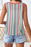 Striped Wide Strap Tank