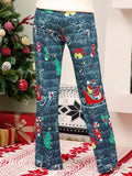 Christmas Straight Leg Pants elegancydose