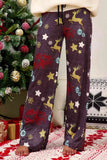 Christmas Straight Leg Pants elegancydose