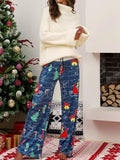 Christmas Straight Leg Pants elegancydose