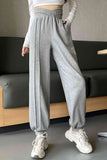 Crisscross Long Sweatpants elegancydose