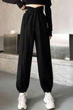 Crisscross Long Sweatpants elegancydose