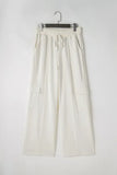 Drawstring High Waist Pants with Pockets elegancydose