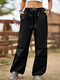 Drawstring Joggers with Pockets elegancydose