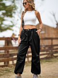 Drawstring Joggers with Pockets elegancydose