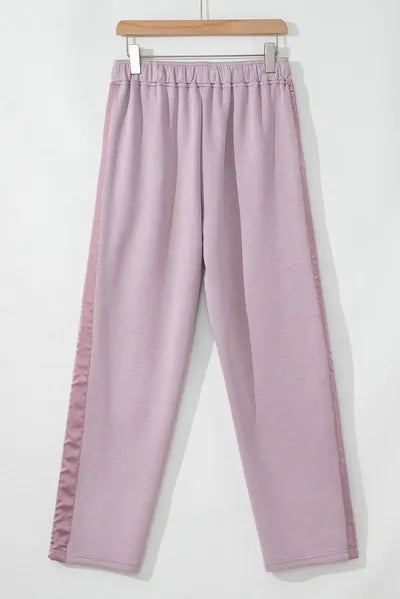 Drawstring Pants with Pockets elegancydose