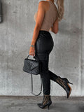 Drawstring Pants with Pockets elegancydose