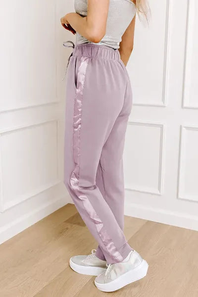 Drawstring Pants with Pockets elegancydose