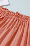 Drawstring Paperbag Waist Wide Leg Pants elegancydose
