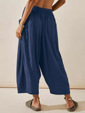 Full Size Wide Leg Pants with Pockets elegancydose