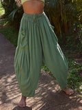 Full Size Wide Leg Pants with Pockets elegancydose
