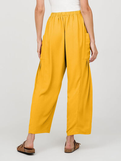 Full Size Wide Leg Pants with Pockets elegancydose