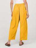 Full Size Wide Leg Pants with Pockets elegancydose
