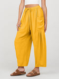 Full Size Wide Leg Pants with Pockets elegancydose