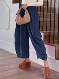 Full Size Wide Leg Pants with Pockets elegancydose