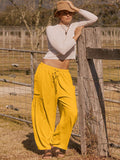 Full Size Wide Leg Pants with Pockets elegancydose