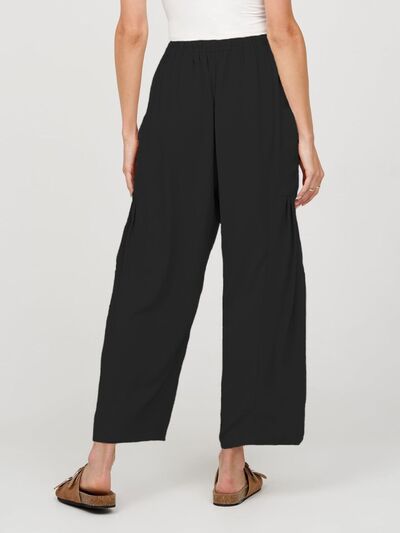 Full Size Wide Leg Pants with Pockets elegancydose