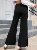 High-Rise Flare Pants elegancydose