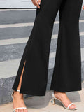 High-Rise Flare Pants elegancydose