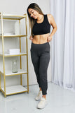Leggings Depot Full Size Wide Waistband Cropped Joggers elegancydose