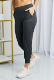 Leggings Depot Full Size Wide Waistband Cropped Joggers elegancydose