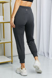 Leggings Depot Full Size Wide Waistband Cropped Joggers elegancydose