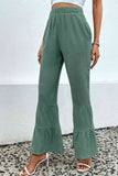 Long Flare Pants with Pocket elegancydose