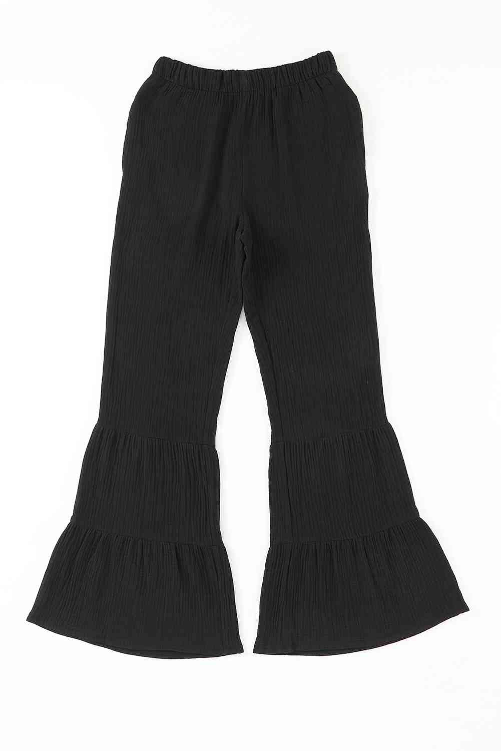Long Flare Pants with Pocket elegancydose