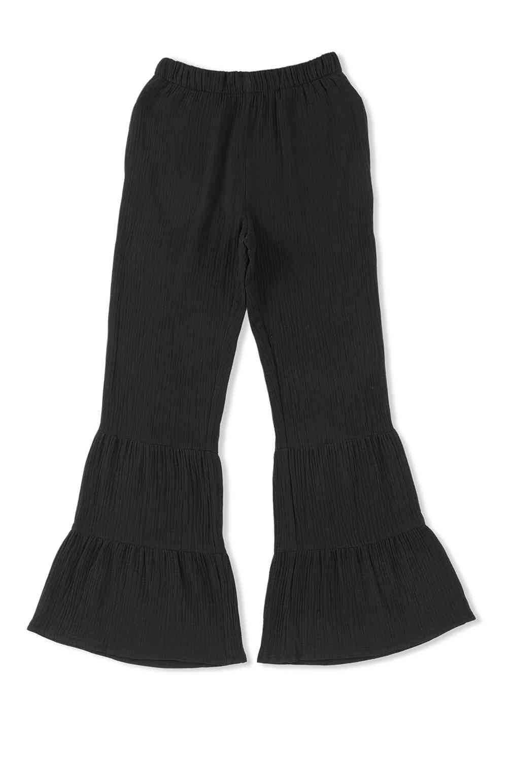 Long Flare Pants with Pocket elegancydose