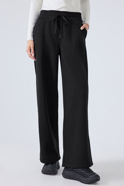 Millennia Drawstring Wide Leg Pants elegancydose