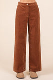 Mittoshop Corduroy Back Elastic Waist Pants elegancydose