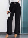 Perfee High Waist Straight Leg Pants elegancydose