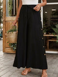 Perfee Tied Slit Wide Leg Pants elegancydose