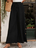 Perfee Tied Slit Wide Leg Pants elegancydose