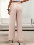 Perfee Tied Wide Leg Pants with Pockets elegancydose