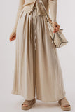 Tied Wide Leg Pants elegancydose