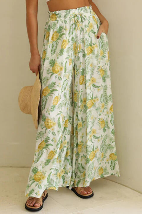 Tied Wide Leg Pants elegancydose