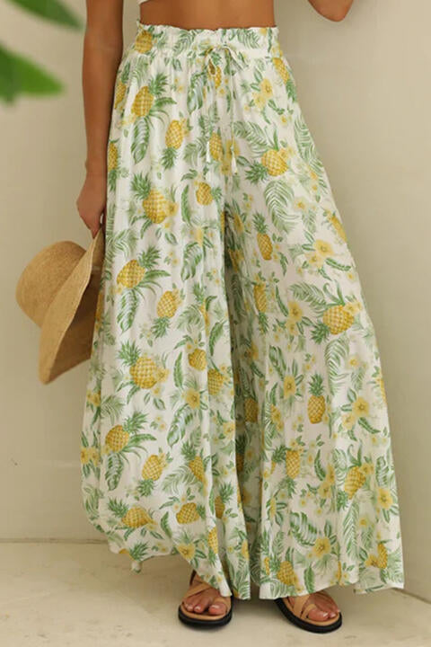 Tied Wide Leg Pants elegancydose