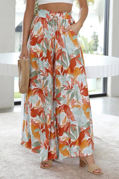 Tied Wide Leg Pants elegancydose