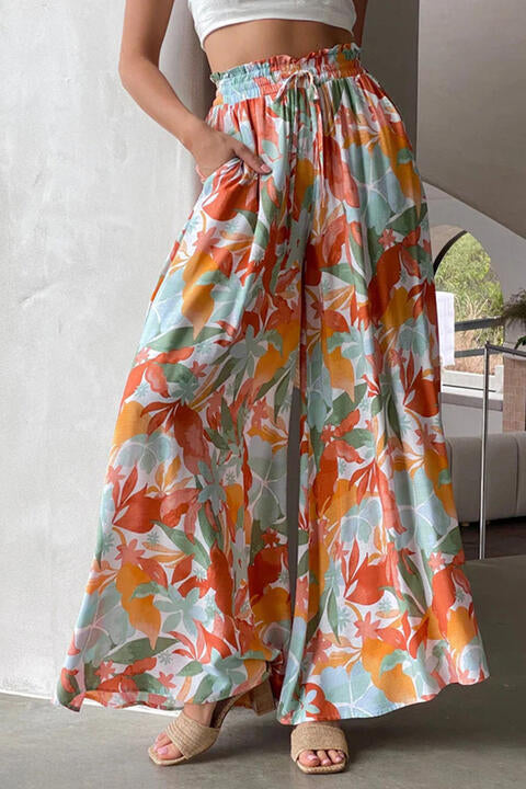 Tied Wide Leg Pants elegancydose