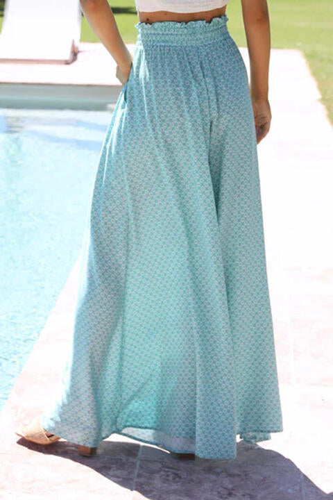 Tied Wide Leg Pants elegancydose
