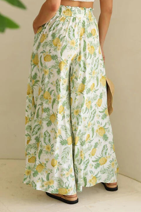 Tied Wide Leg Pants elegancydose